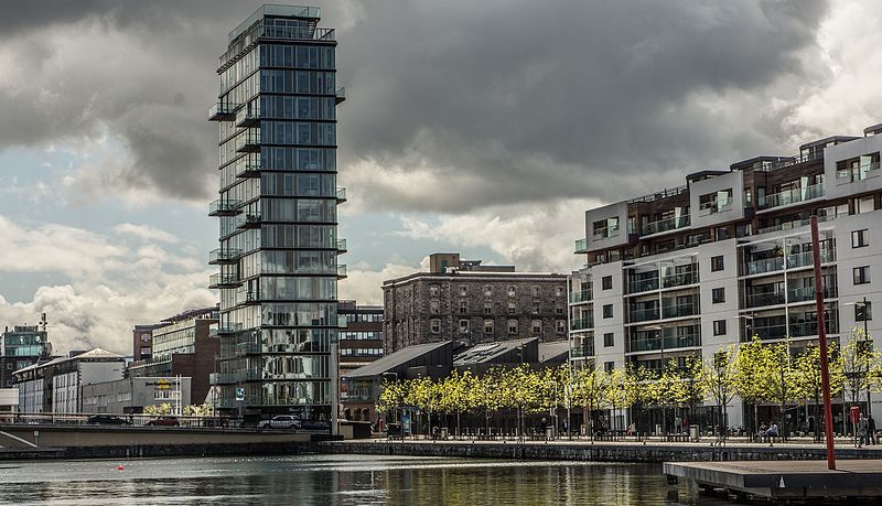 Dublin ireland grand canal dock-1 Dublin ireland grand canal dock-1